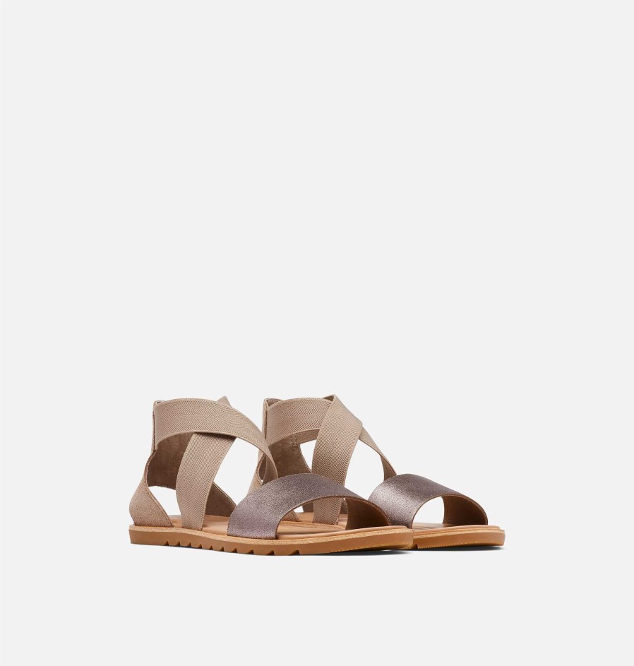 Kvinder Sorel Flade Sandaler | Dame Ella Ii Sandal